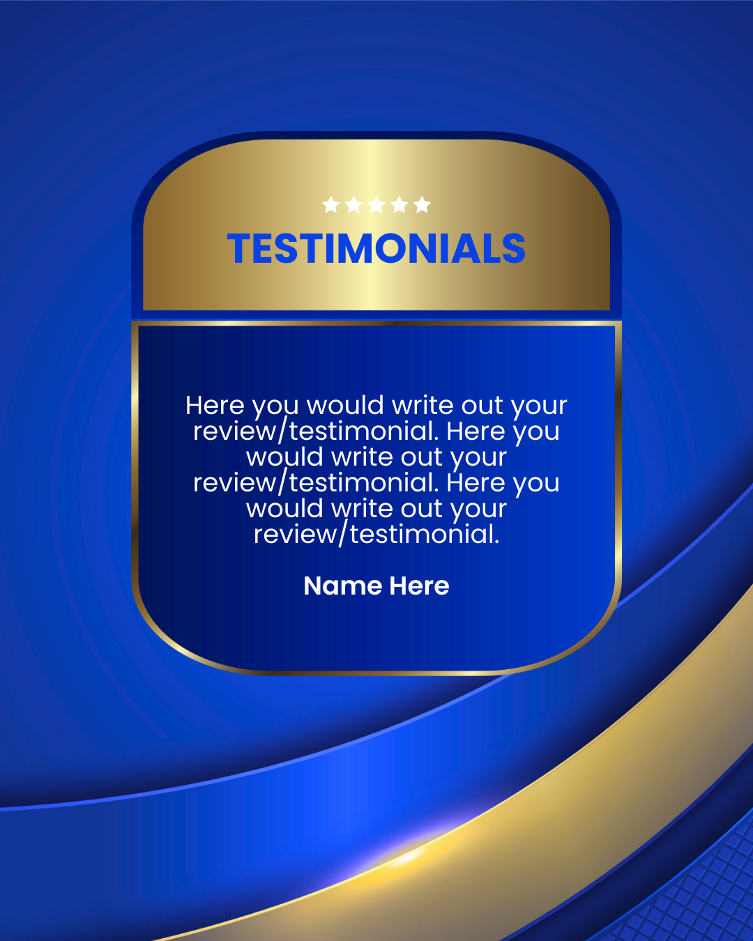 Premade Flyers
