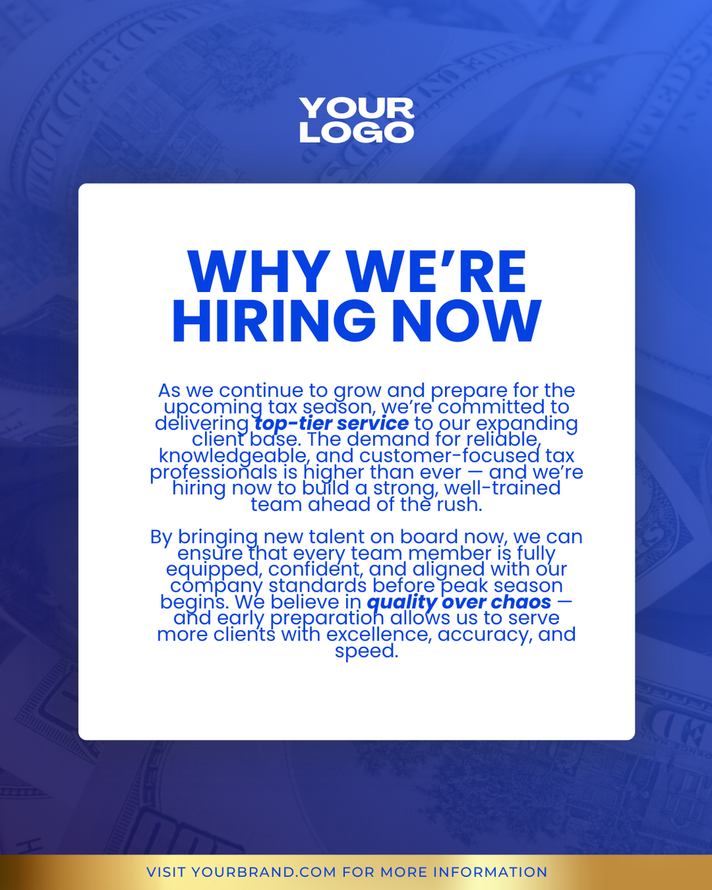 Premade Flyers